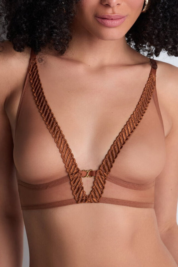 Aubade Sheer Emotion Triangle bra