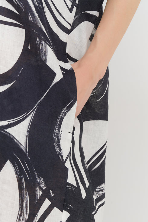 Shan Lina Linen Tunic Dress