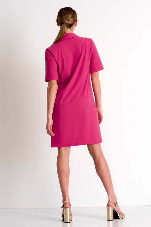 Shan Elisabeth Short Sleeve Lycra Polo Dress