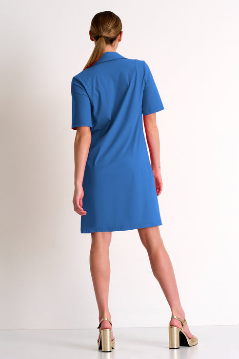 Shan Elisabeth Short Sleeve Lycra Polo Dress