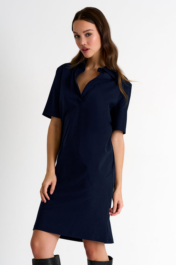 Shan Elisabeth Short Sleeve Lycra Polo Dress