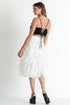 Shan Mia Elegant mesh skirt