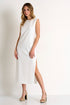 Shan Sofia Elegant sleeveless maxi dress