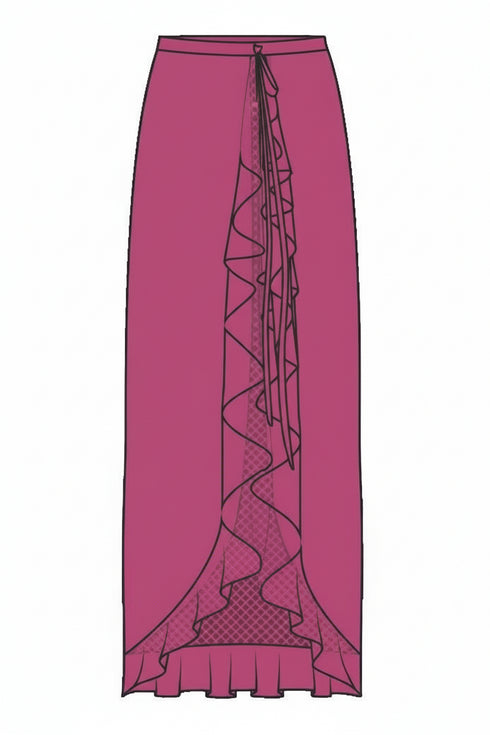 Shan Mia Ready-to-wear - Mesh Skirt