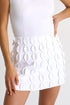 Shan Scallop Detail Mini Skirt