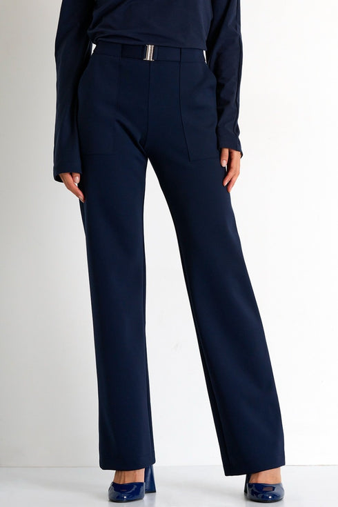 Shan Sofia Elegant Belted Pants