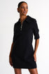 Polo Dress - 52367-65-800 02 / 800 Caviar / 75% POLYAMIDE, 25% ELASTANE