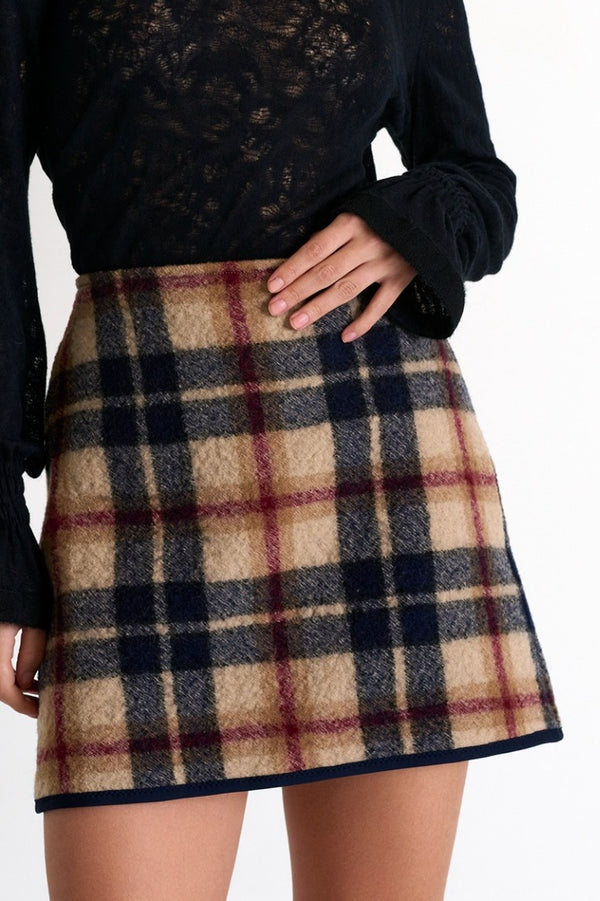 Shan Margot Wool Skirt