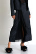 Shan Helena Satin maxi skirt