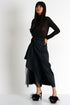 Shan Helena Satin maxi skirt