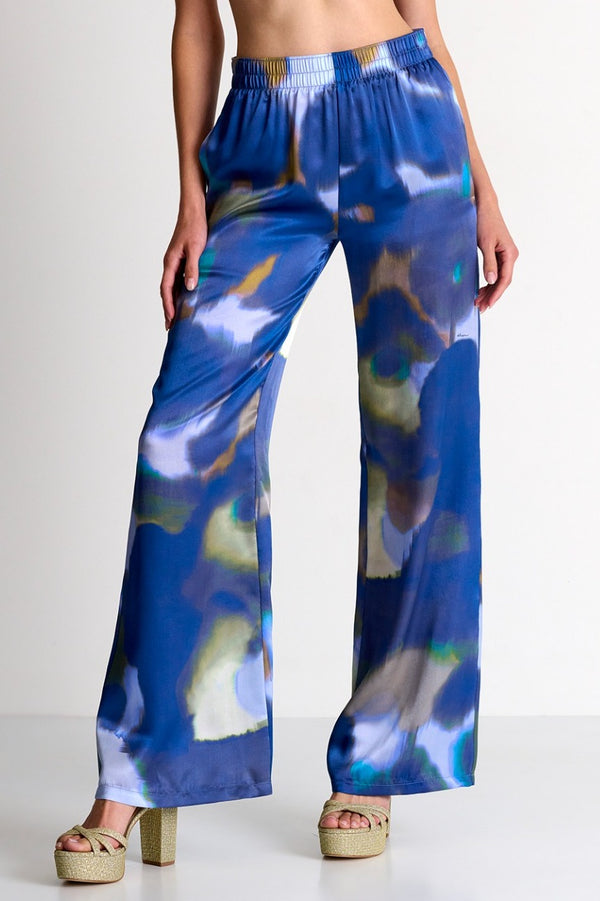 Shan Soie Elegant Straight-Leg Pants