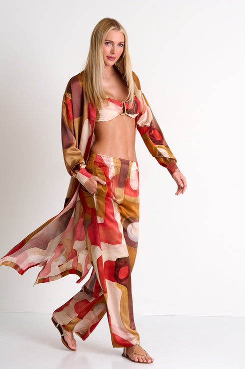 Shan Soie Silk Pants