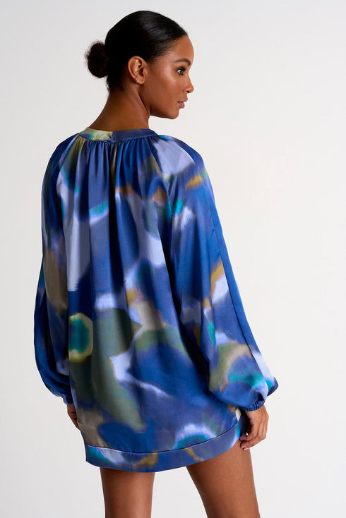 Silk Blouse - 52421-62-952 02 / 952 Iris / 100% SILK