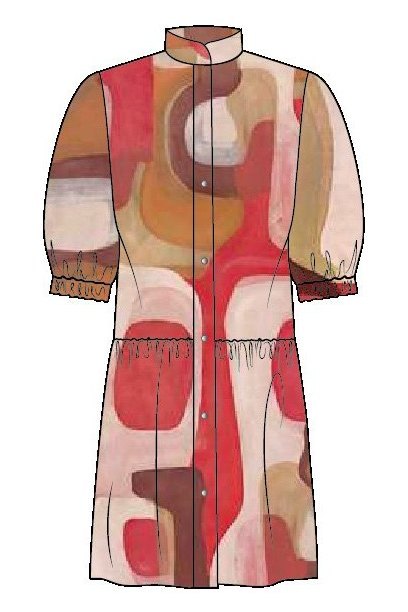 Shan Soie Silk Dress