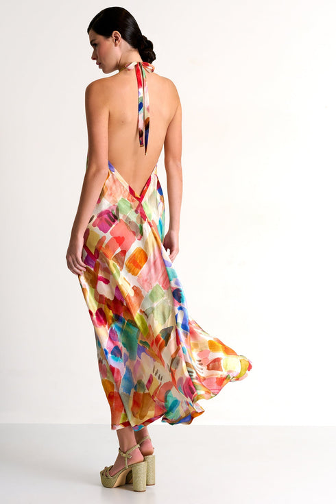 Shan Taffeta Maxi Dress - 52428-67-953