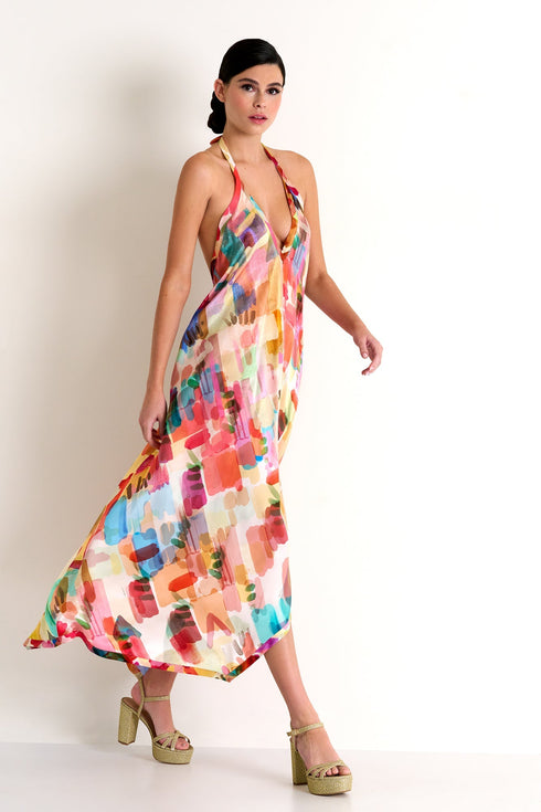 Shan Taffeta Maxi Dress - 52428-67-953