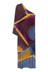 Shan Soie One-Shoulder Silk Dress