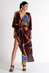 Shan Soie Silk Long Silk Kimono