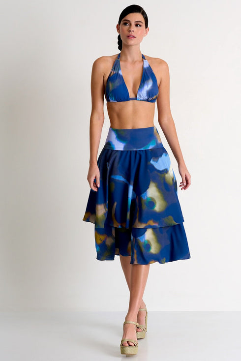 Strapless Dress - 52428-47-952 02 / 952 Iris / 100% POLYESTER