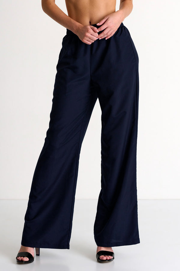 Shan Soie Elegant Straight-Leg Pants