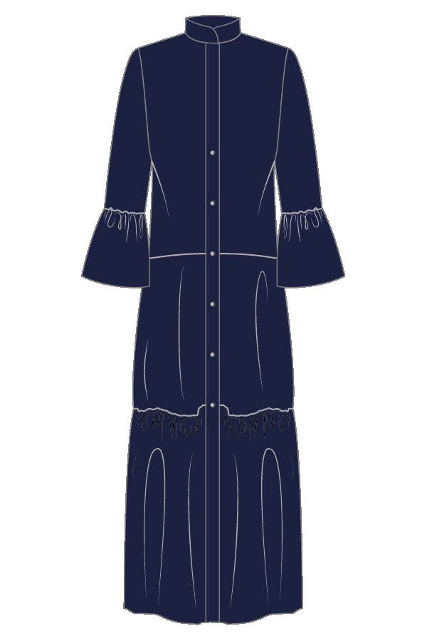 Shan Soie Long Dress