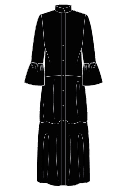 Shan Soie Long Dress