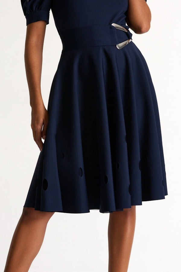 Shan Charlie-Rose Oval Cut-Out Modern Poodle Skirt - 52437-48-550