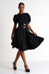 Oval Cut-Out Modern Poodle Skirt - 52437-48-800 02 / 800 Caviar / 75% POLYAMIDE, 25% ELASTANE