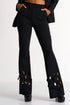 Shan Charlie-Rose Flared Pants With Cutouts - 52437-53-800