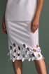 Shan Charlie-Rose Pencil Skirt With Cutouts