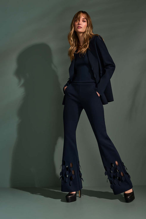 Shan Charlie-Rose Structured Cut-Out Blazer