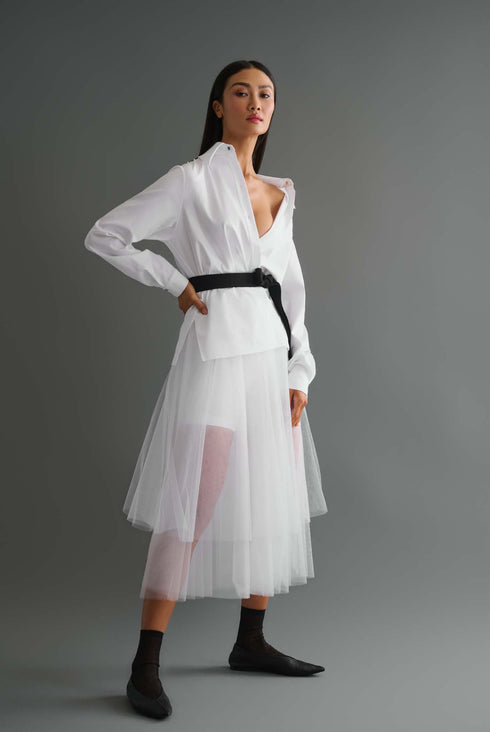 Shan Ariel Midi skirt