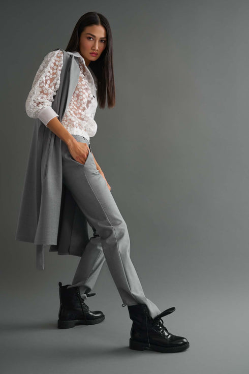 Shan Marguerite Cropped Floral Shirt