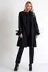 Shan Sofia Long coat with tie belt
