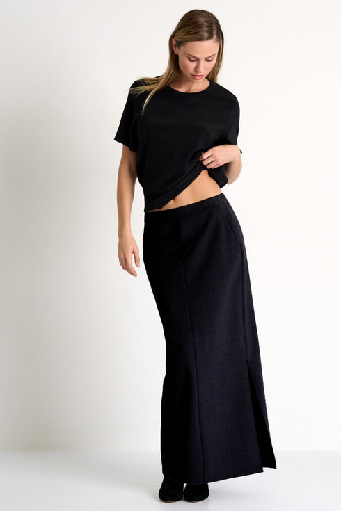 Shan Agathe Contemporary Maxi Skirt