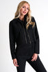 Contemporary Short Jacket - 52480-75-800 02 / 800 Caviar / 55% WOOL 40% POLYESTER 5% ELASTANE