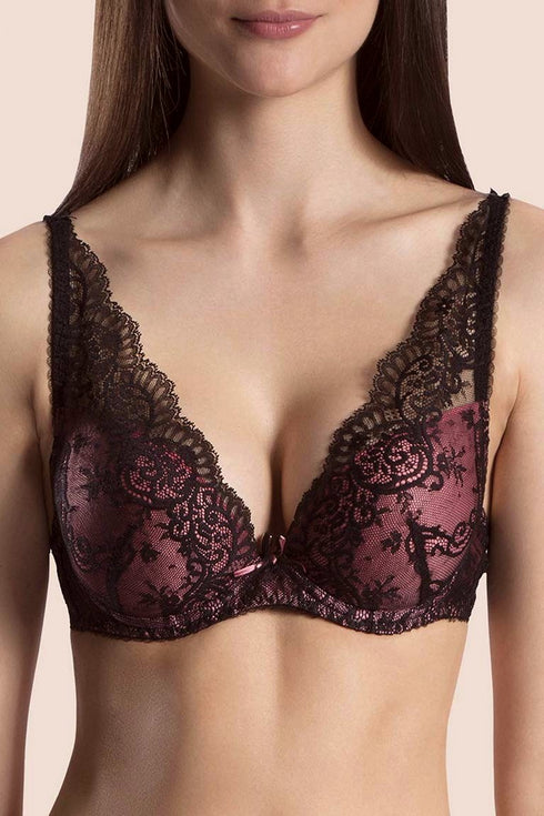 Aubade Courbes Divines Padded Underwired Plunge Bra