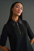 Shan Barbara Zip-up collar dress