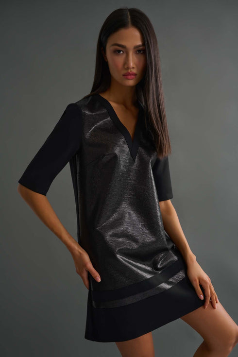 Shan Barbara V-neck dress