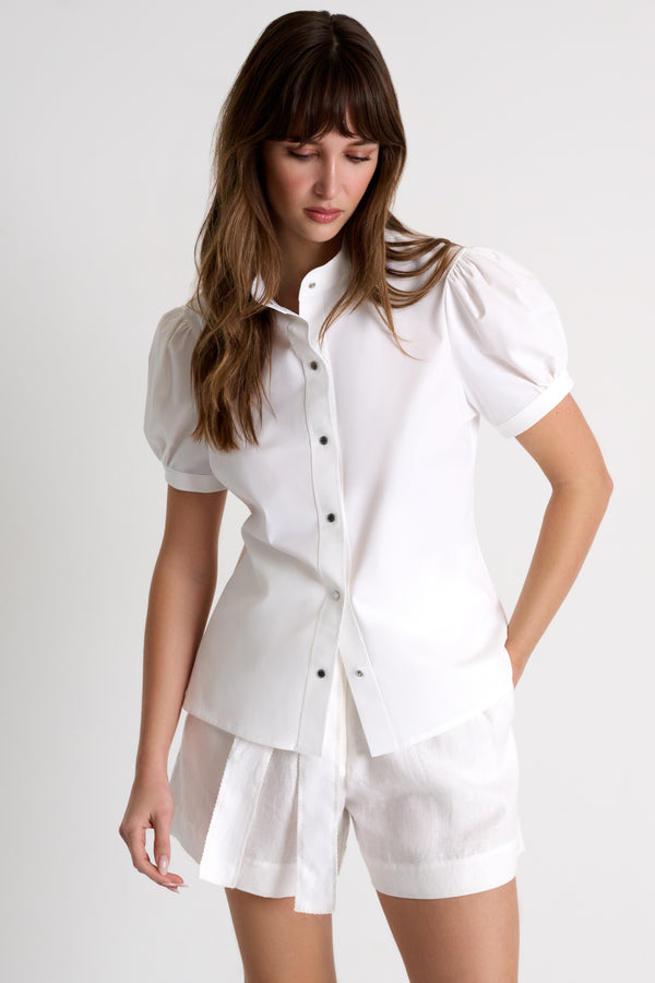 Shan Elisabeth Short-Sleeved Lycra Blouse