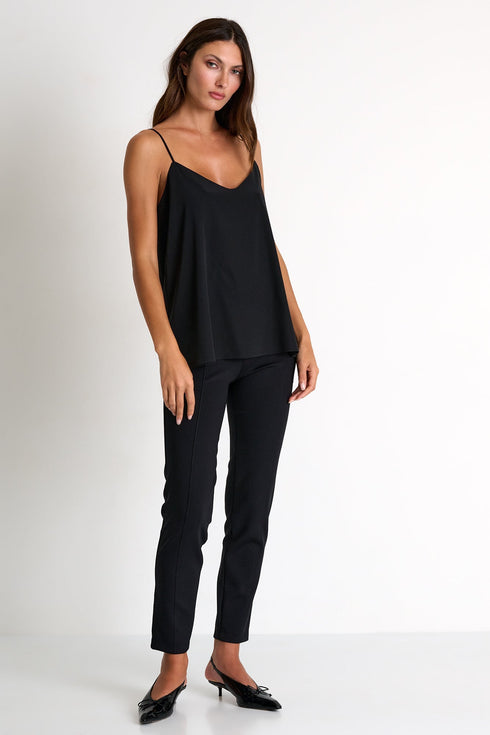 Tapered Pants - 52527-52-800 02 / 800 Black / 75% POLYAMIDE, 25% ELASTANE