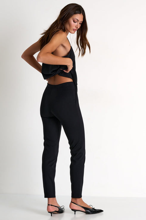 Tapered Pants - 52527-52-800 02 / 800 Black / 75% POLYAMIDE, 25% ELASTANE