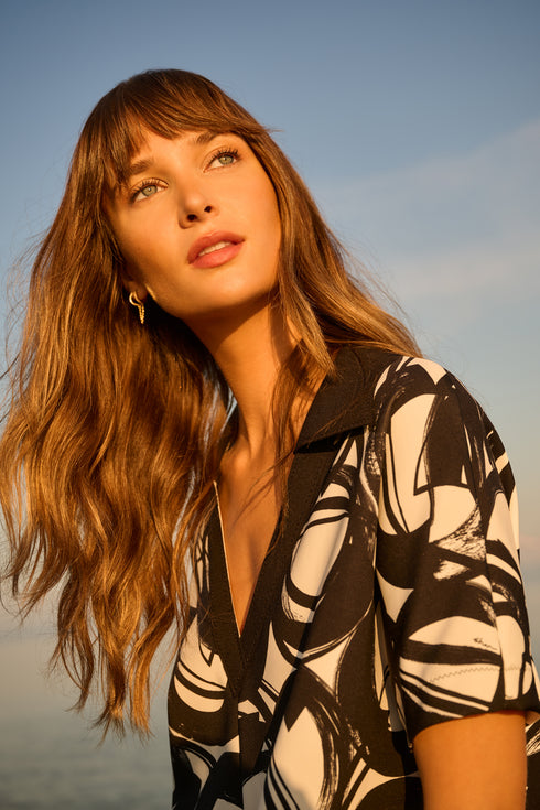 Shan Sofia Sofia Loose Polo Dress