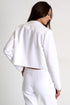 Contemporary Cropped Jacket - 52527-75-000 02 / 000 White / 75% POLYAMIDE, 25% ELASTANE