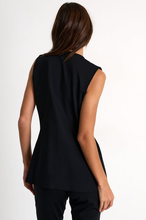 Sleeveless Vest - 52527-76-800 02 / 800 Black / 75% POLYAMIDE, 25% ELASTANE