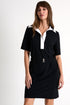 Lycra Polo Dress - 52530-66-800 02 / 800 Black / 75% POLYAMIDE, 25% ELASTANE