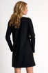 Long-Sleeved Lycra Dress - 52530-69-800 02 / 800 Black / 75% POLYAMIDE, 25% ELASTANE