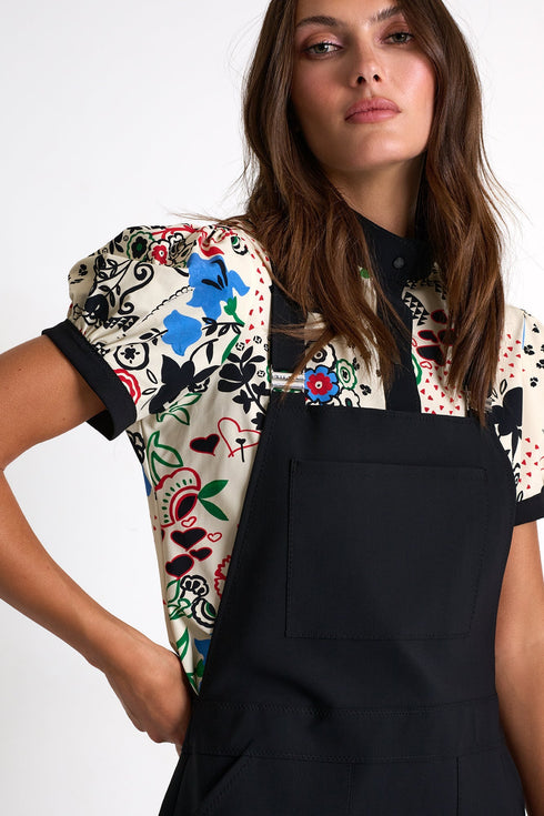 Lycra Overall Dress - 52530-77-800 02 / 800 Black / 75% POLYAMIDE, 25% ELASTANE