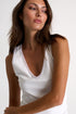 V-Neck Lycra Camisole - 52530-95-020 02 / 020 Cream / 75% POLYAMIDE, 25% ELASTANE
