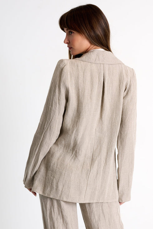 Linen Blazer - 52536-78-110 02 / 110 Beige / 100% LINEN
